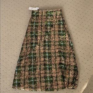 Zara sequin skirt